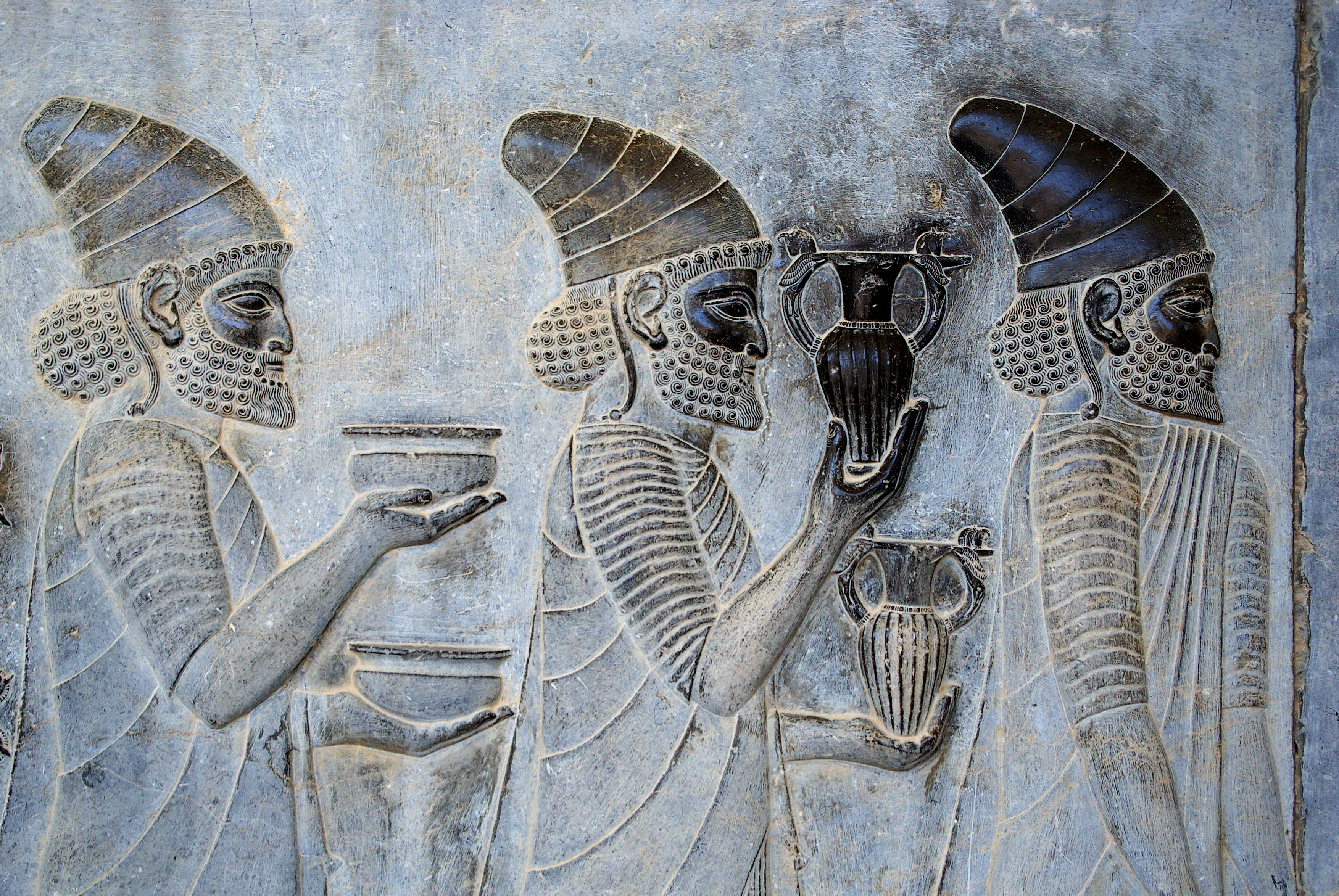 Persepolis stairs of the Apadana relief art