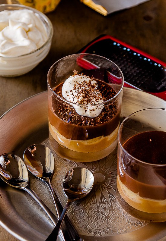 World's Best Banoffee Chocolate Puddings