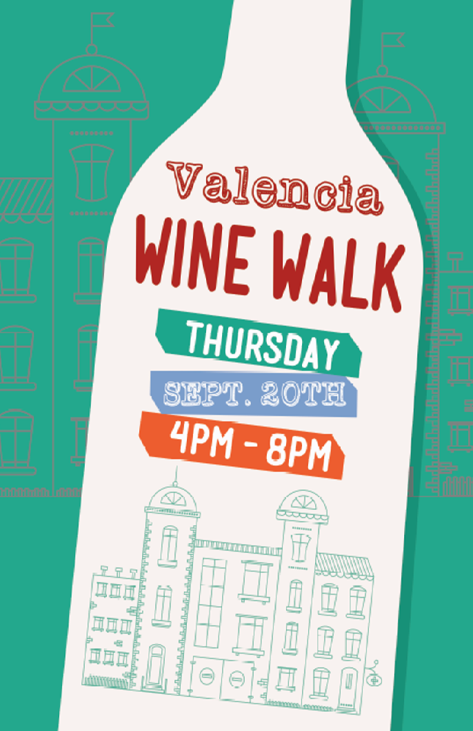 Valencia Street Wine Walk