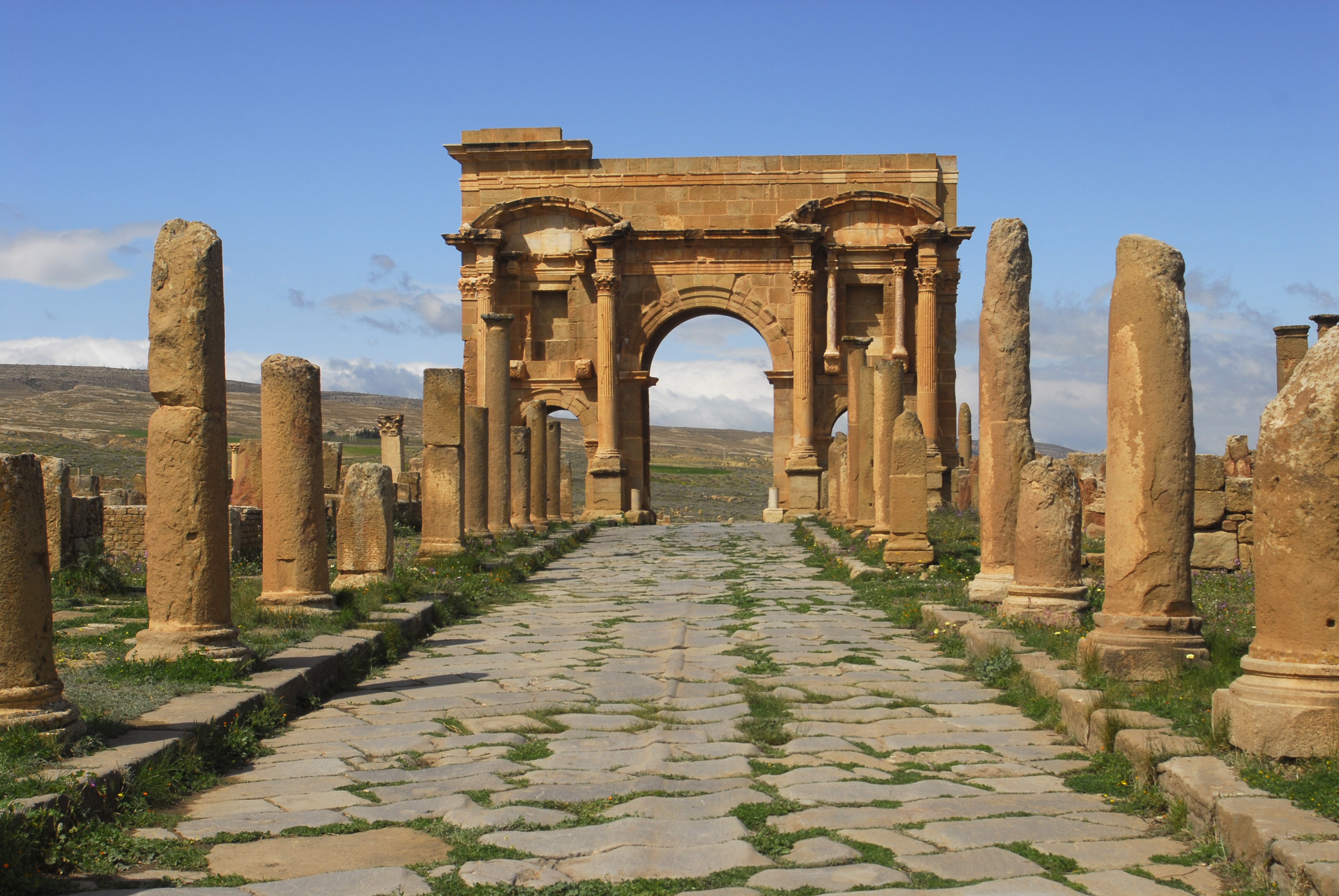 Algerian treasure Arc de Trajan