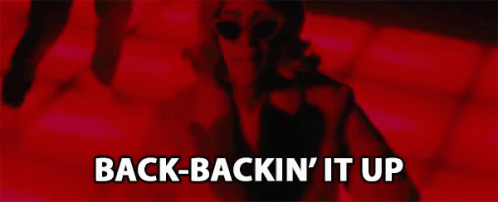 Back-Backin' it up video snippet